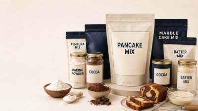 Baking ingredients and dessert mixes