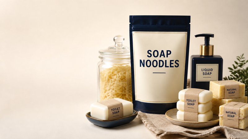 Soap and detergents assortment