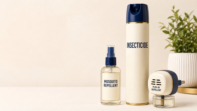 Insecticide spray containers