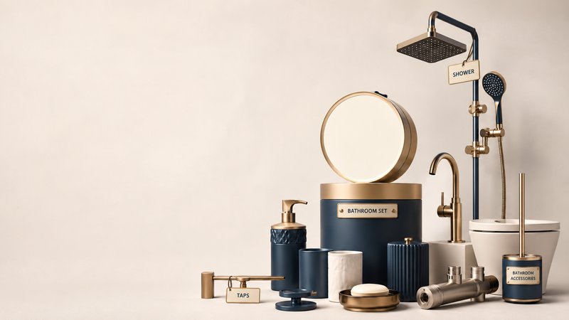 Sanitary ware fixtures and taps